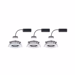 Paulmann 936.84 Spot lumineux encastrable Chrome LED 6,8 W