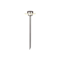 Paulmann Piquet solaire d'extérieur Special Line Ufo LED acier inox, clair, kit de 1