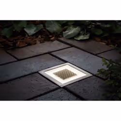 Paulmann kit d'encastrés sol Special Line Solar Cube LED acier inox, kit de 1