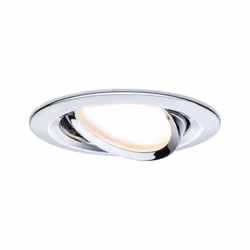 Paulmann 938.79, Spot lumineux encastrable, 1 ampoule(s), LED, 2700 K, 425 lm, Chrome