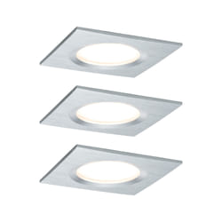 Paulmann 938.95 Spot lumineux encastrable Argent 6,8 W