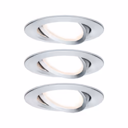 Paulmann 939.03 Spot lumineux encastrable Argent LED 6,8 W