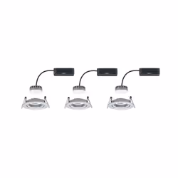Paulmann 939.03 Spot lumineux encastrable Argent LED 6,8 W