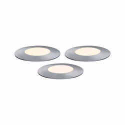 Paulmann 939.49 Éclairage de plancher extérieur 2,5 W Argent