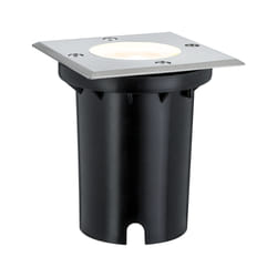 Paulmann 939.93 Éclairage au sol extérieur GU10 LED 3,5 W Noir, Argent