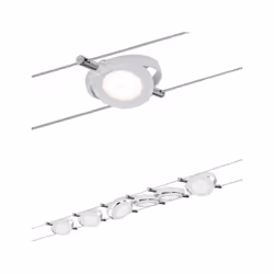 Paulmann 94106, Spot d'éclairage de surface, 6 ampoule(s), LED, 24 W, 2700 K, Blanc