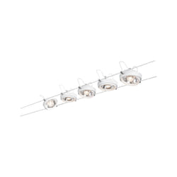 Paulmann 942.00 Spot lumineux sur rail Aluminium, Blanc G53 LED 8 W
