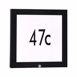 Paulmann 942.55, Éclairage de mural/de plafond extérieur, Anthracite, Aluminium, IP44, Façade, II