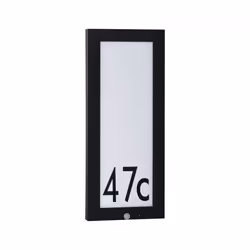 Paulmann 942.56, Éclairage de mural/de plafond extérieur, Anthracite, Aluminium, IP44, Façade, II
