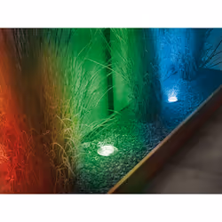 Paulmann 942.74 Éclairage de plancher extérieur Ampoule(s) non remplaçable(s) LED Noir, Argent