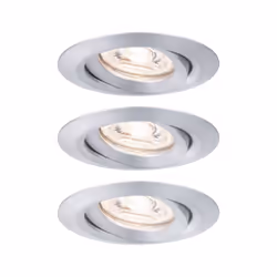 Paulmann 942.97, Spot lumineux encastrable, Ampoule(s) non remplaçable(s), 1 ampoule(s), LED, 2700 K, Aluminium