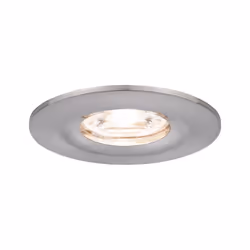 Paulmann 943.00, Spot lumineux encastrable, Ampoule(s) non remplaçable(s), 1 ampoule(s), LED, 2700 K, Fer brossé