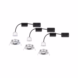 Paulmann 943.03 Spot lumineux encastrable Chrome Ampoule(s) non remplaçable(s) LED 4 W - Vue supplémentaire 5