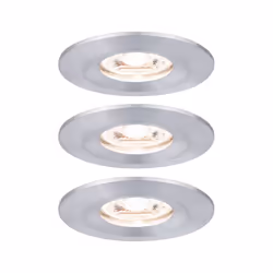 Paulmann 943.05, Spot lumineux encastrable, Ampoule(s) non remplaçable(s), 1 ampoule(s), LED, 2700 K, Aluminium