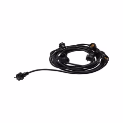 Paulmann Fairy, Éclairage suspendu extérieur, Noir, Plastique, IP44, Façade, Jardin, II