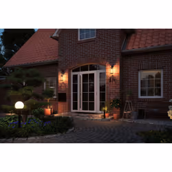 Paulmann 943.21 Éclairage de plancher extérieur E14 LED Noir, Blanc