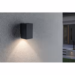 Paulmann Flame Éclairage mural extérieur LED Anthracite E