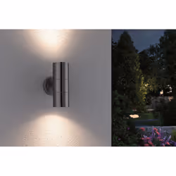 Paulmann Flame Éclairage mural extérieur GU10 LED Argent - Vue supplémentaire 4