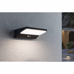 Paulmann 94333 éclairage extérieur Éclairage mural extérieur Ampoule(s) non remplaçable(s) LED Gris F - Vue supplémentaire 4