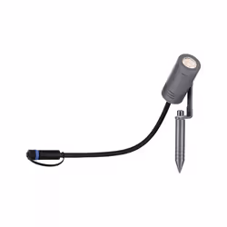 Paulmann 94368 éclairage extérieur Éclairage au sol extérieur Ampoule(s) non remplaçable(s) LED 6 W Gris F