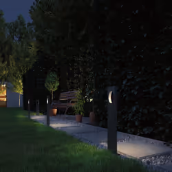 Paulmann Ivo Éclairage de plancher extérieur LED Gris F