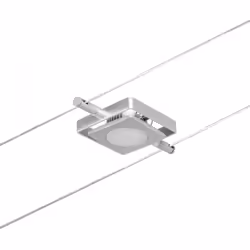Paulmann 94420, Spot lumineux sur rail, Ampoule(s) non remplaçable(s), 1 ampoule(s), LED, 3000 K, Chrome