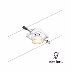 Paulmann 94433 spot d'éclairage Spot lumineux sur rail Chrome, Blanc GU5.3