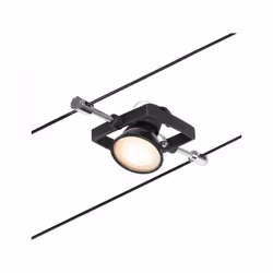 Paulmann 94435 spot d'éclairage Spot lumineux sur rail Noir, Chrome GU5.3