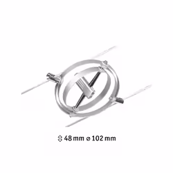 Paulmann 94437 spot d'éclairage Spot lumineux sur rail Chrome GU5.3 - Vue supplémentaire 6