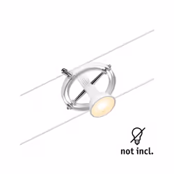 Paulmann 94439 spot d'éclairage Spot lumineux sur rail Chrome, Blanc GU5.3
