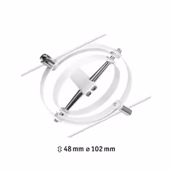 Paulmann 94439 spot d'éclairage Spot lumineux sur rail Chrome, Blanc GU5.3 - Vue supplémentaire 6