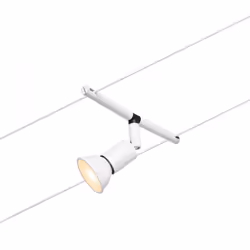 Paulmann 94445 spot d'éclairage Spot lumineux sur rail Chrome, Blanc GU5.3