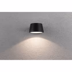 Paulmann 94452 éclairage extérieur Éclairage mural extérieur Ampoule(s) non remplaçable(s) LED Gris F - Vue supplémentaire 2