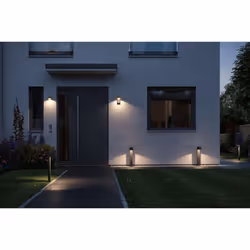 Paulmann 94452 éclairage extérieur Éclairage mural extérieur Ampoule(s) non remplaçable(s) LED Gris F - Vue supplémentaire 5
