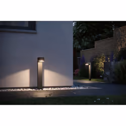 Paulmann 94454 éclairage extérieur Éclairage de plancher extérieur Ampoule(s) non remplaçable(s) Gris F - Vue supplémentaire 6