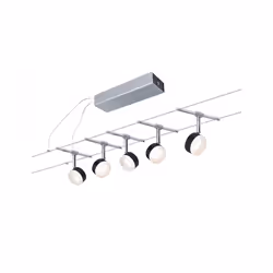 Paulmann 94457 spot d'éclairage Spot lumineux sur rail Noir, Chrome Ampoule(s) non remplaçable(s) LED 4 W F