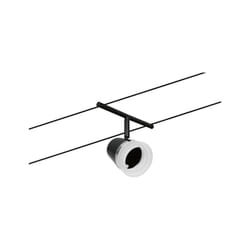 Paulmann 94464 spot d'éclairage Spot lumineux sur rail Noir, Chrome GU5.3