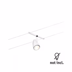 Paulmann 94468 spot d'éclairage Spot lumineux sur rail Chrome, Blanc GU5.3