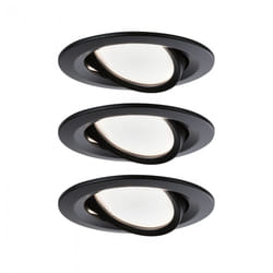 Paulmann 94472 spot d'éclairage Spot lumineux encastrable Noir LED 6 W G