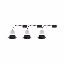 Paulmann 94472 spot d'éclairage Spot lumineux encastrable Noir LED 6 W G