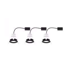 Paulmann 94473 spot d'éclairage Spot lumineux encastrable Noir LED 6 W G