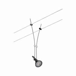 Paulmann 94489, Spot lumineux sur rail, GU5.3, Noir