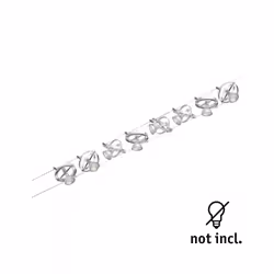Paulmann 94490 spot d'éclairage Spot lumineux sur rail Chrome GU5.3