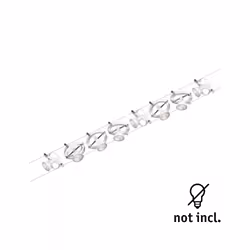 Paulmann 94492 spot d'éclairage Spot lumineux sur rail Blanc GU5.3