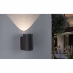 Paulmann 94500 éclairage extérieur Éclairage mural extérieur Ampoule(s) non remplaçable(s) LED Noir F - Vue supplémentaire 4