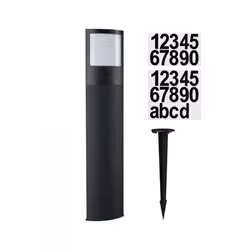 Paulmann 94514, Éclairage de plancher extérieur, Anthracite, Blanc, Acier inoxydable, IP44, Entrée, Allée, I