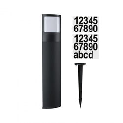 Paulmann 94514 éclairage extérieur Éclairage de plancher extérieur Ampoule(s) non remplaçable(s) LED Anthracite, Blanc E