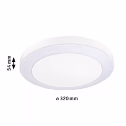 Paulmann Circula éclairage de plafond Blanc LED D