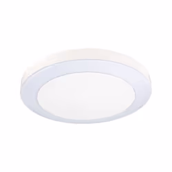 Paulmann 94528, Éclairage de plafond extérieur, Blanc, Plastique, Acier inoxydable, IP44, Entrée, II