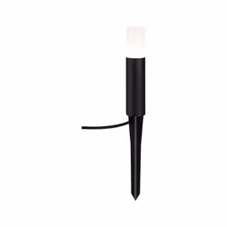 Paulmann Plug &amp; Shine, Piedestal extérieur/Lampadaire, Noir, Métal, IP65, Jardin, III